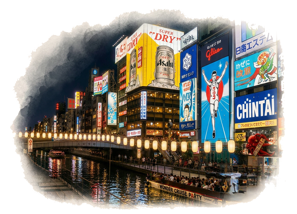 道頓堀の夜景