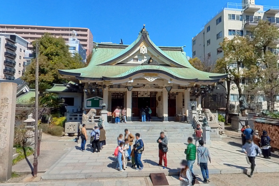 難波八阪神社